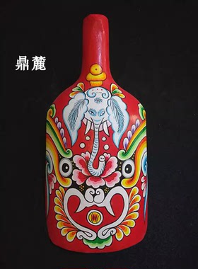 宝鸡民间工艺品木铲脸谱社火挂件
