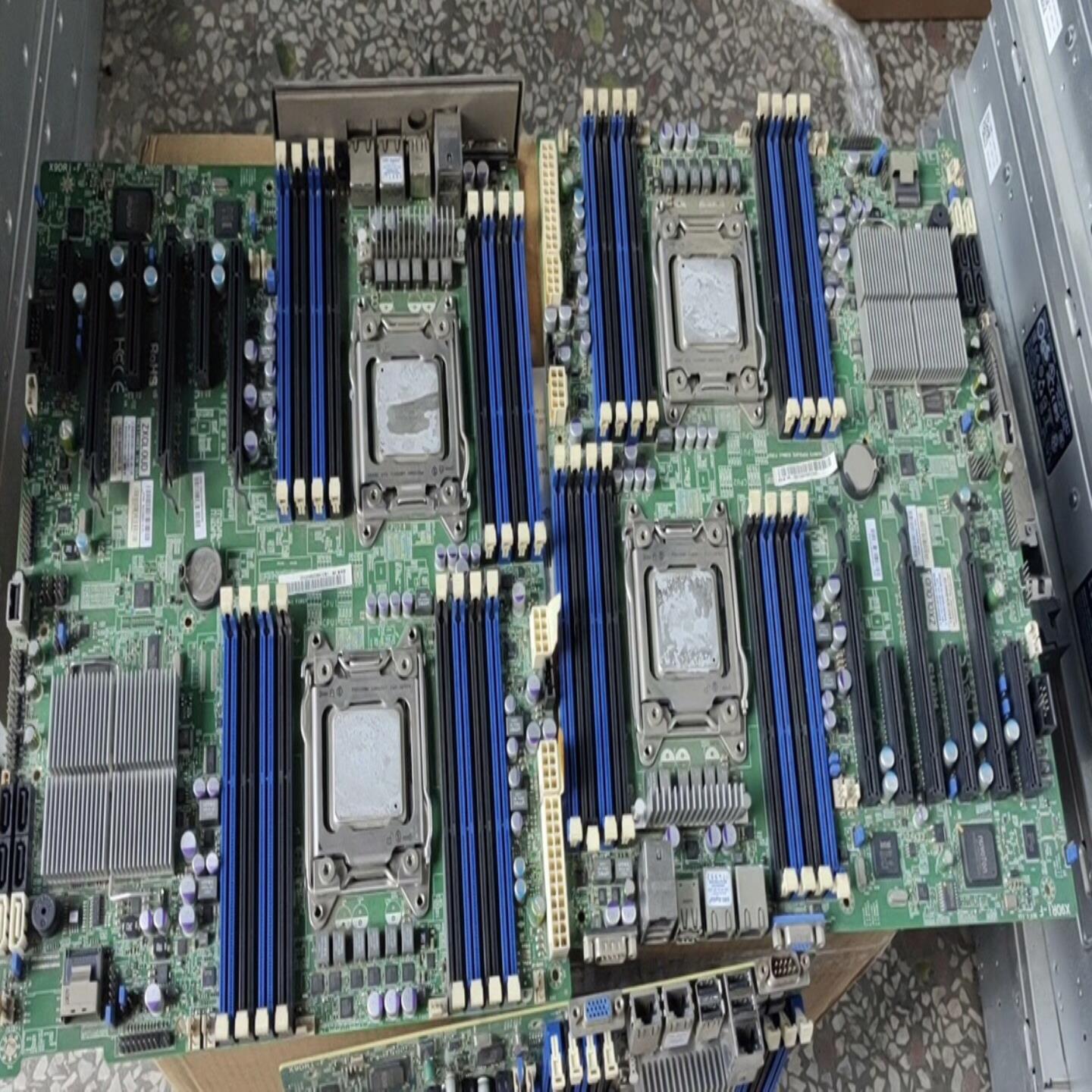 超微X9DR3-F拆机主板成色9成新功能都ok无拆无修无水洗 拆机