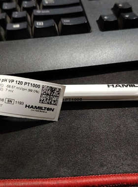 哈美顿PH电极OneFerm pH VP 120 PT100