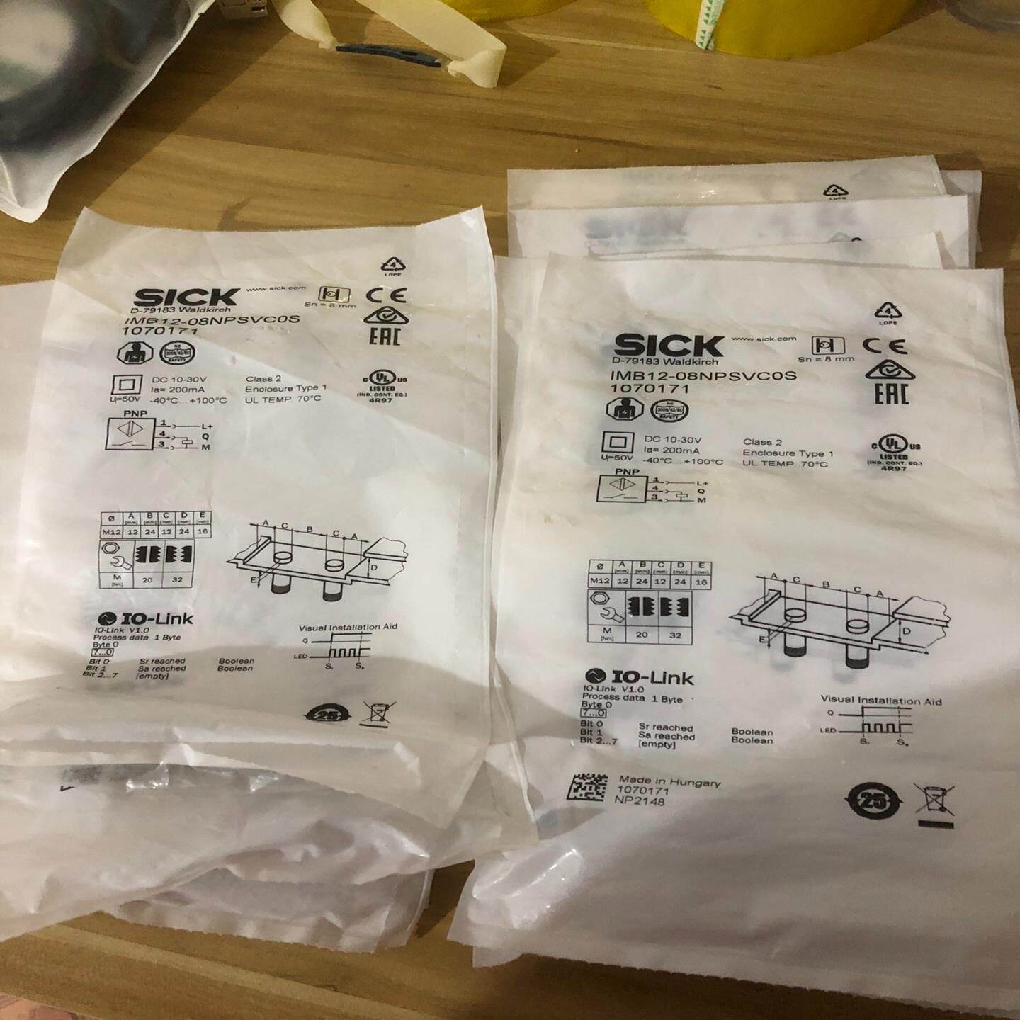 全新德国SICK西克IMB12-08NPSVC0S货号107