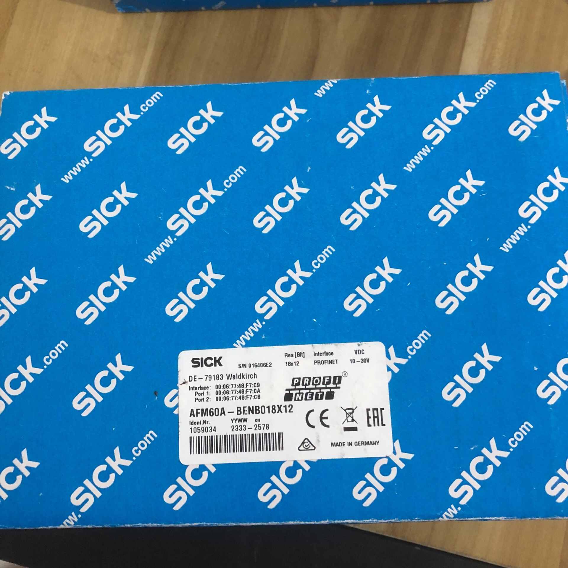 AFM60A-BENB018x12货号1059034德国