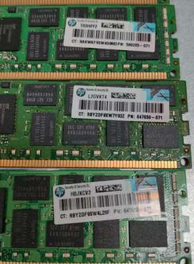 647650-071 647897-B21 8GB 2Rx4 PC3L-10600R DL380 G8 内存