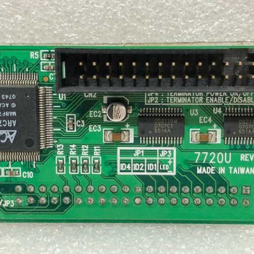 可议价7720U REV 3.1 ACE-7720U并口IDE转SCSI 50针硬盘转接卡