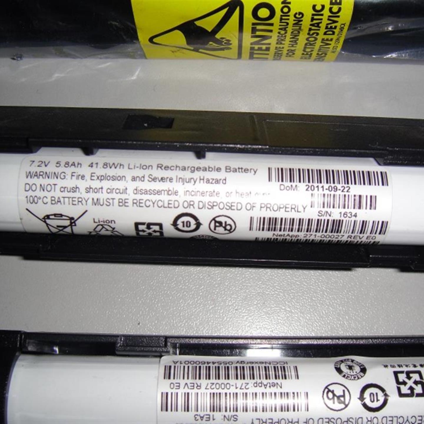 NetApp FAS3240 存储 271-00027 NVRAM Battery 锂电池
