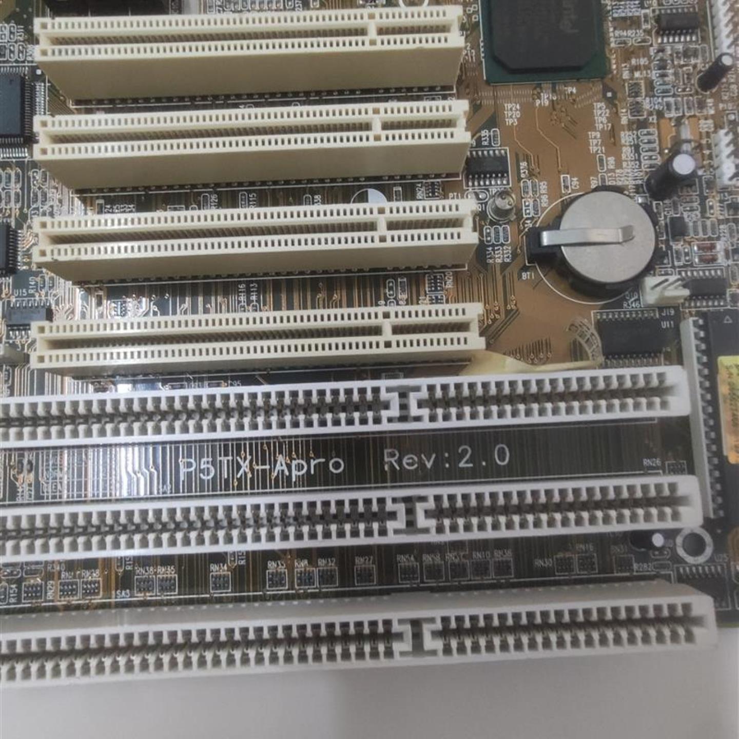 P5TX-APRO VER 20主板 3条ISA槽4条PCI槽工控机用