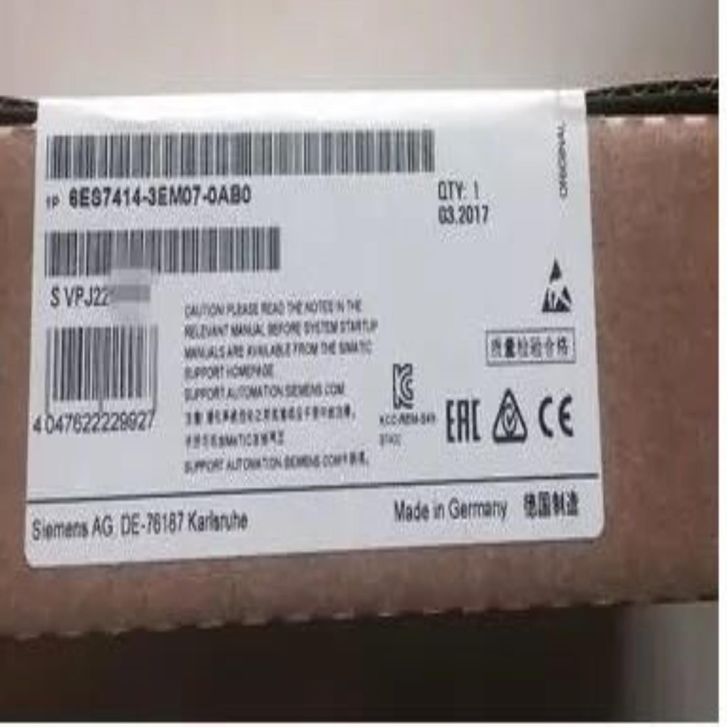 6ES7414-3EM07-0AB0  S7-400CPU 414-3 PNDP