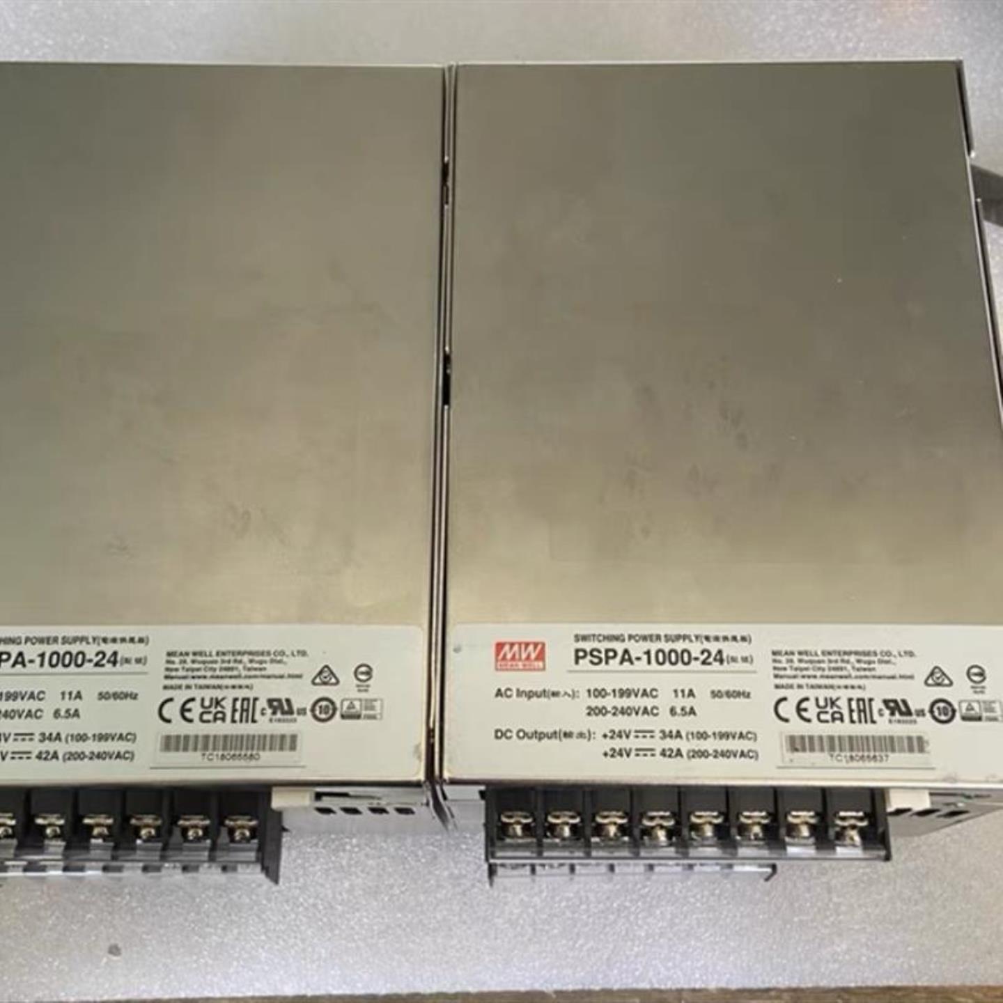 台湾明纬PSPA-1000-24主动PFC并联功能开关电源24V42A