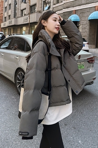 有买家秀档口现货90白鸭绒短款加厚羽绒服288A-926图片