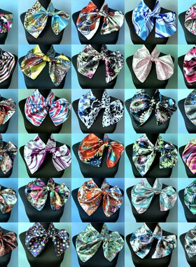 绸缎 空姐银行丝巾 时尚百变 魔术巾职业巾头巾包邮