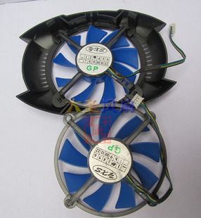 GTX550Ti虎将 GTS450虎将D5 4P显卡风扇 重炮手 影驰GTS450