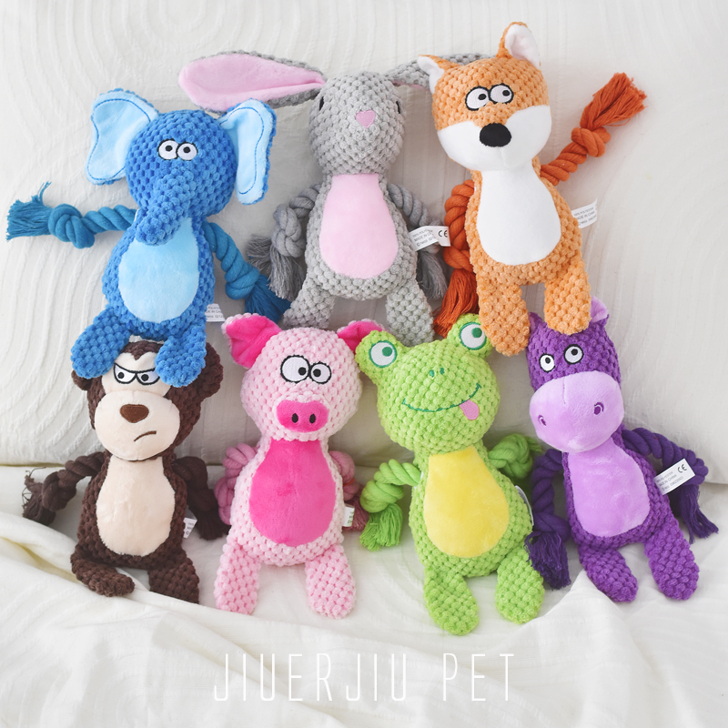 狗狗玩具玉米格动物系列