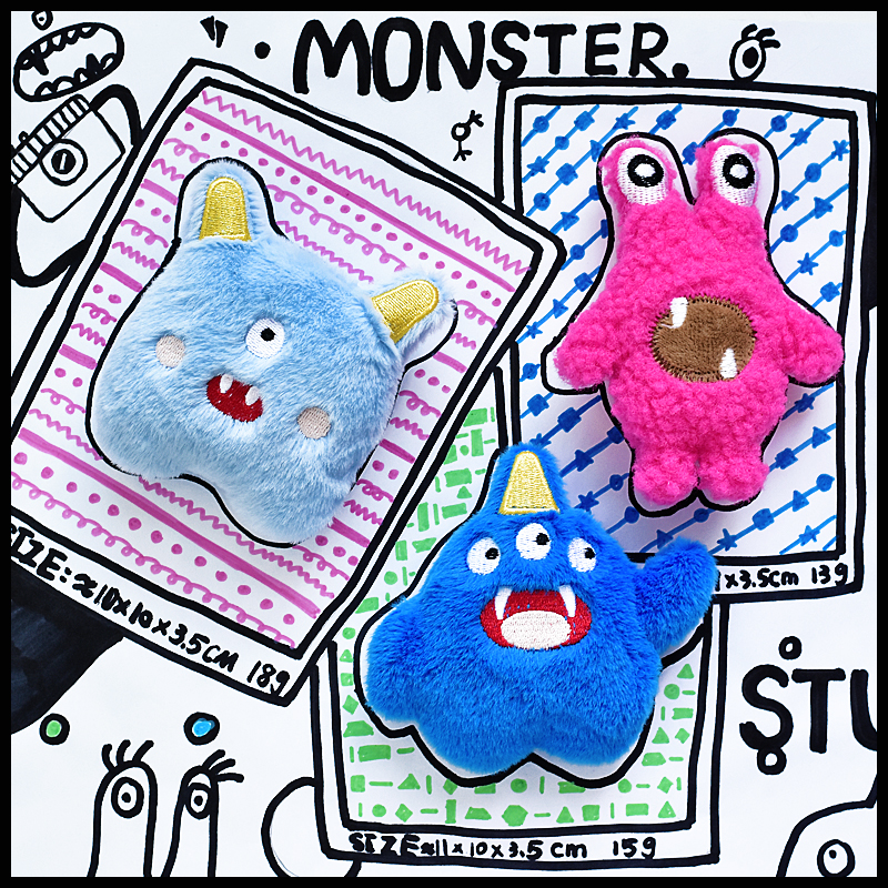 狗狗毛绒发声外形怪兽玩具陪伴