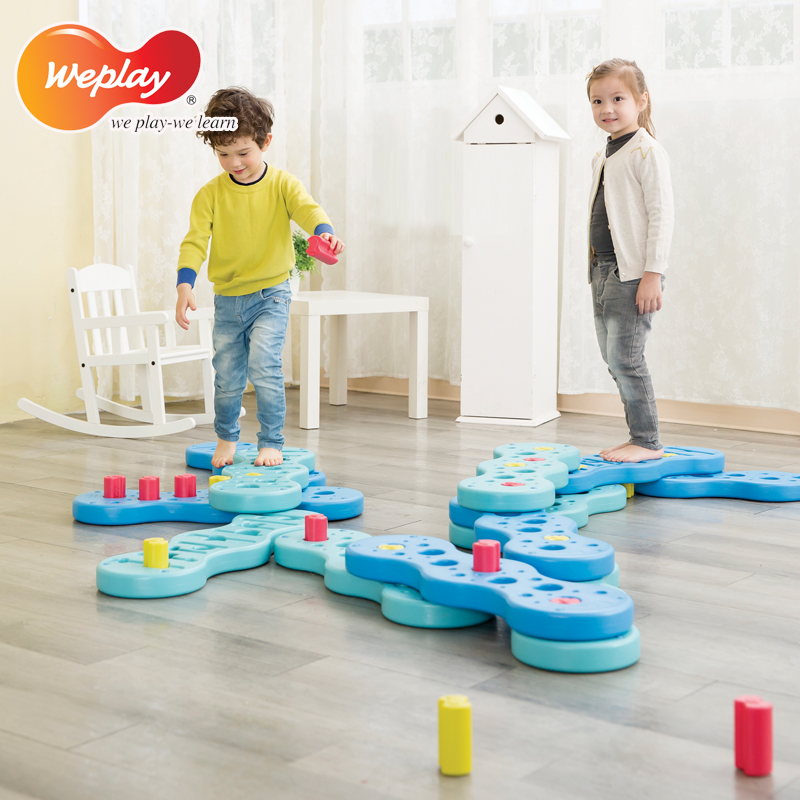 台湾进口weplay 海漾步道 儿童前庭平衡感统训练玩具幼儿运动设备