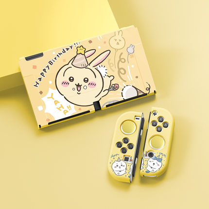 任天堂switch oled软壳switch2分体保护套NS保护壳磨砂chiikawa软