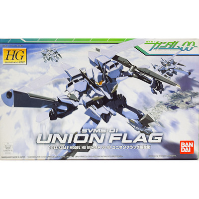 热血玩具模型手办 00高达 HG SVMS-01 联合战旗式 万代拼装 1/144