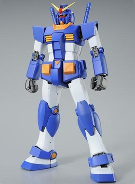 热血玩具模型手办 机动战士敢达 MG FA-78-1 蓝色全装甲高达 万代