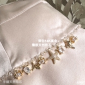 原创100%桑蚕丝14K包金海底世界渔夫帽