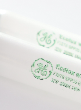 GE通用F32T8 SPX35 ECO U35灯管标准光源对色灯管120CM 色温3500K