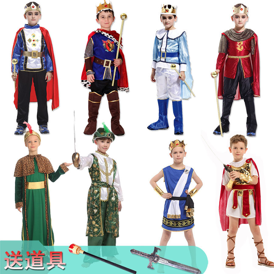 吟旗儿童节cos演出服送道具