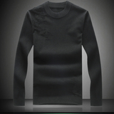 2024秋冬加厚加大主推大货仿羊绒毛衣10码1988P90黑底有报告，男装针织衫/毛衣，星座1106-1