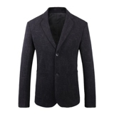 2022单排扣商务免烫长袖修身绅士休闲西服6005P115立体图，男装西服，星座1106-1