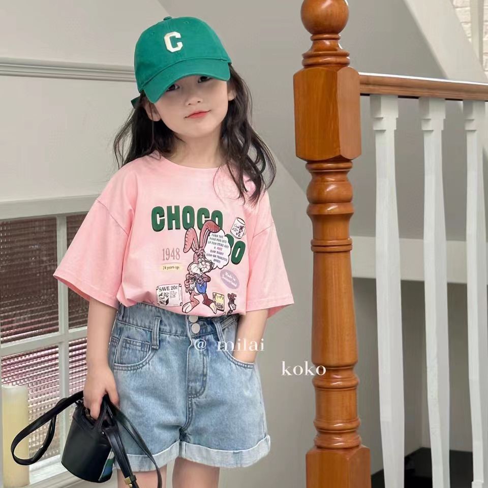 米莱milaikoko童装夏印花短袖T恤