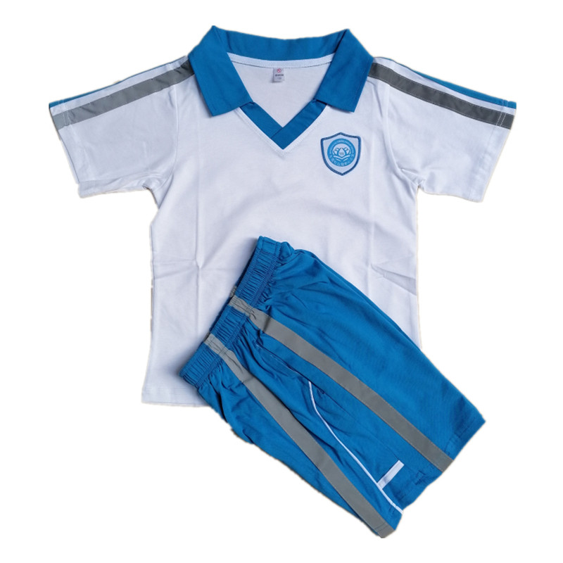 东莞松山湖中心小学西溪江南小学夏季校服套装短袖上衣短裤促销