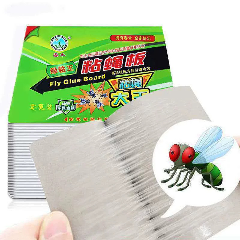 强力贴粘蝇纸家用灭蝇神器