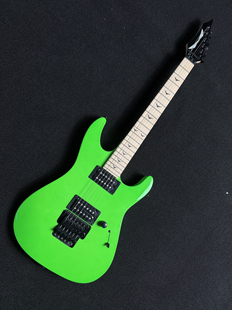 美国Dean Zone Guitars Floyd双摇荧光绿色电吉他 Custom