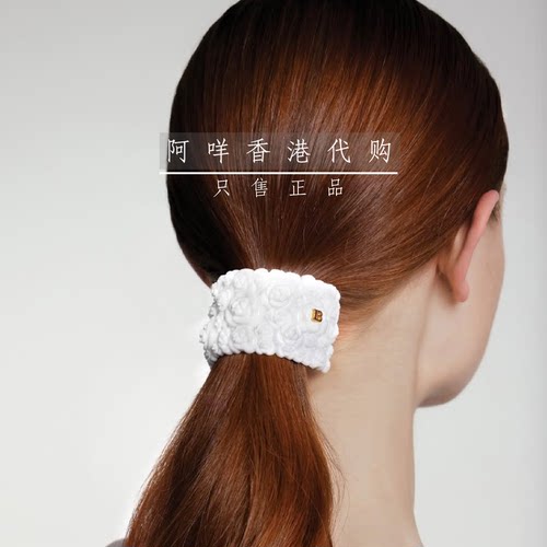 巴尔曼Balmain立体花卉马尾发夹