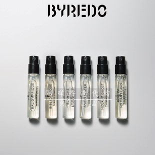 瑞典百瑞德 BYREDO 无人区/荒漠/白色浪漫等6支香水探索试香套装