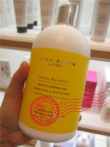 小众 意大利ACCA KAPPA绿橘清新沐浴露 Green Mandarin 500ml