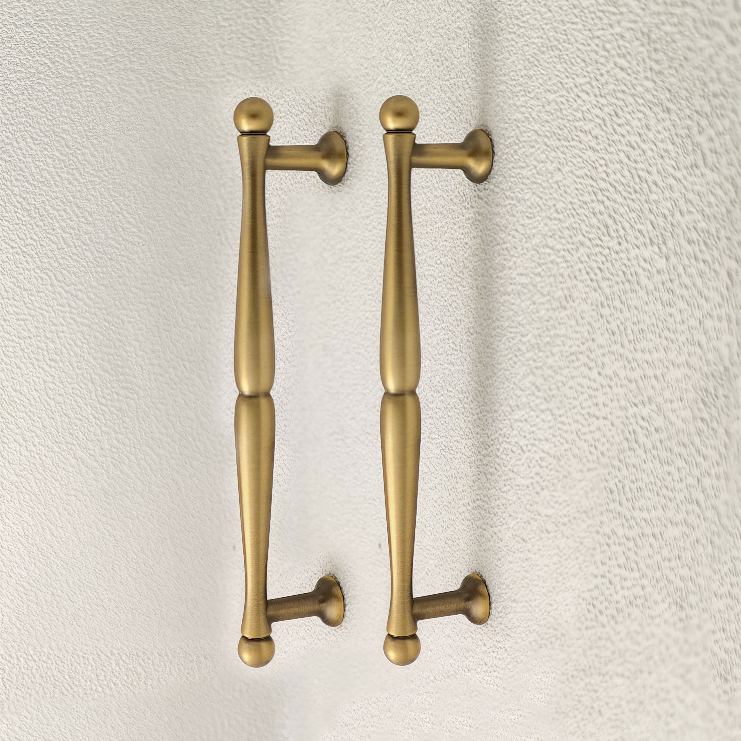 中古法式黄铜橱柜衣柜抽屉圆拉手