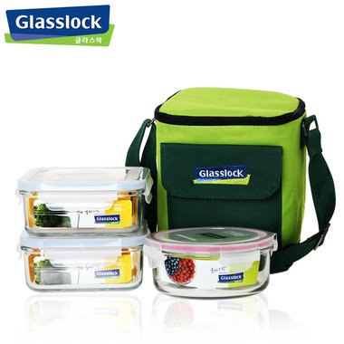 glasslock韩国钢化玻璃保鲜饭盒图片
