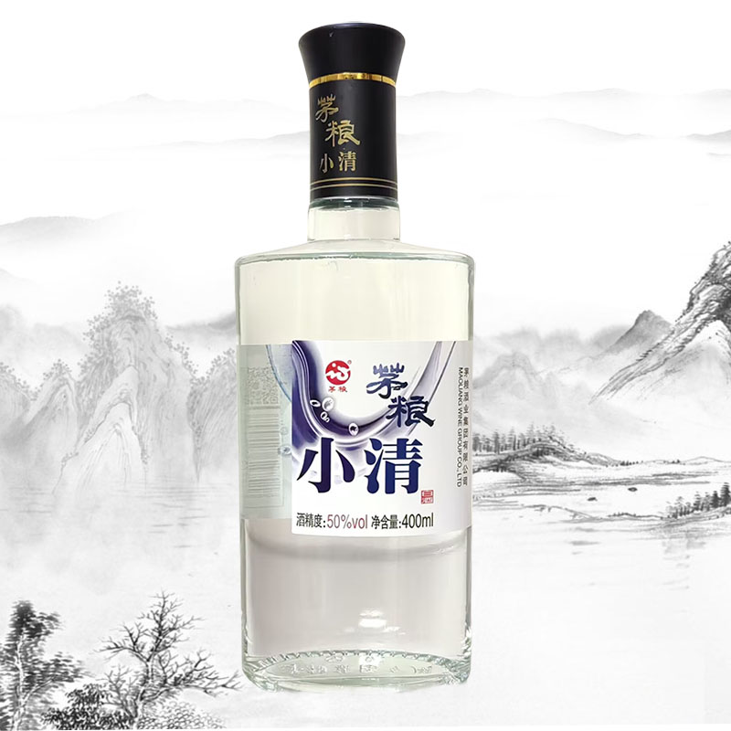 云南特产酒茅粮酒小清酒清香型400mL×6瓶 50度整箱包邮口粮酒