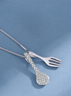 庭祥S925纯银项链女吊坠网红