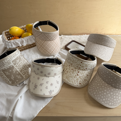 儿童森系空顶帽 2-10岁女童男孩潮夏季防晒遮阳户外出游太阳帽子