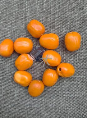 散珠子diy原籽天然蜜蜡果菩提籽