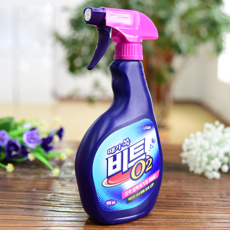 韩国原装进口CJ LION希杰狮王必衣活氧去渍喷剂500ml