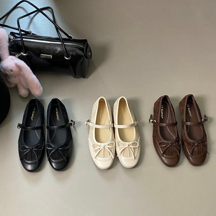 2026新款芭蕾玛丽珍鞋女平底浅口单鞋一字带通勤鞋,女鞋,浅口单鞋,淘宝优惠券,粉丝福利购,淘宝优惠卷