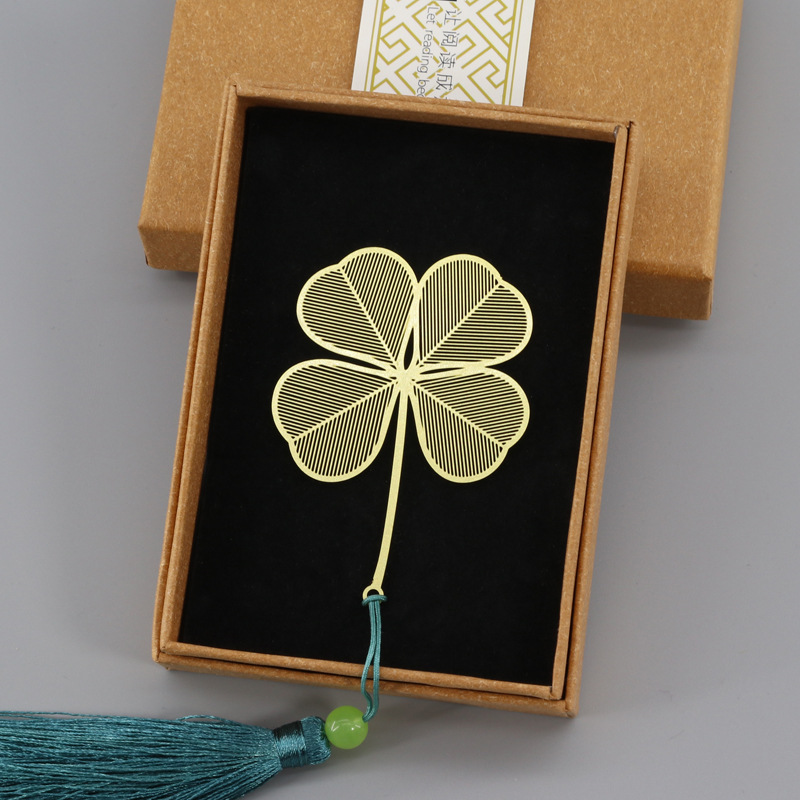 敦煌书签叶脉流苏款树叶书签旅游纪念品文艺学生梧桐叶中国风礼品