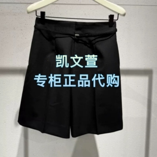 EBE2SOT014-1499现货上新专柜正品2025夏款羊毛短裤休闲裤