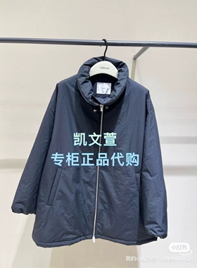 EBE4COT042-4699现货上新专柜正品2025年冬宽松立领夹棉外套