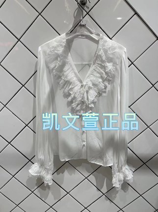 3I1D504-1090现货上新2024春款3-1专柜正品衬衫