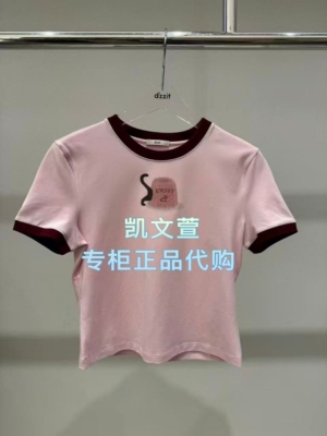 3K2BA09-595现货上新2026夏款1-2波专柜正品短袖T恤