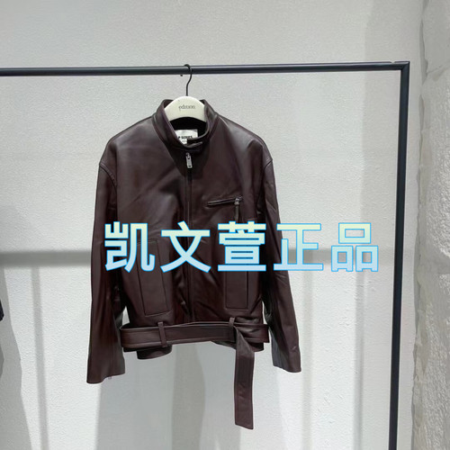 2024秋款专柜正品皮衣外套