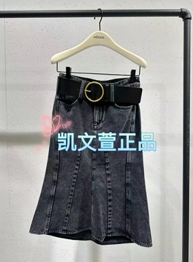 EBC4SKT019-1999现货上新2023冬款专柜正品半身裙