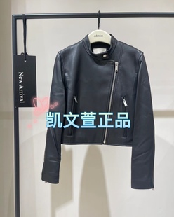 皮衣外套 专柜正品 7999现货上新2023秋款 EBC3LET003