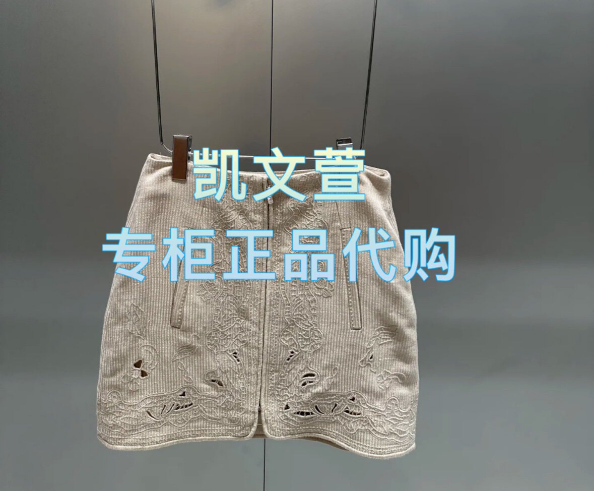 2J2S204-1499现货上新2025年夏款1-1专柜正品半身裙