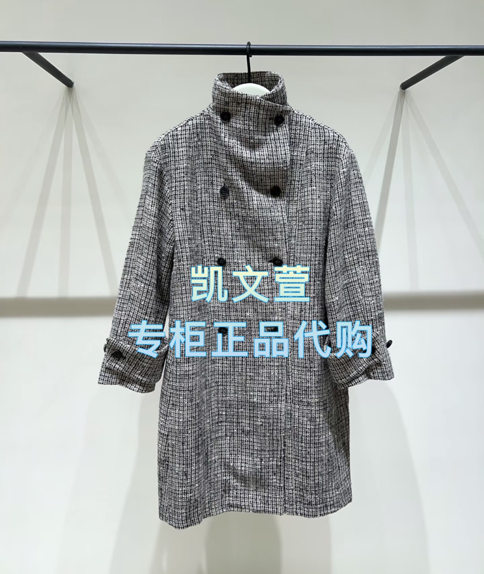 EBE4OVC015-9999现货上新2025冬款专柜正品大衣外套,女装/女士精品,短外套,淘宝优惠券,粉丝福利购,淘宝优惠卷